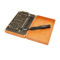 Set Obeng Magnetik Multi-Fungsi Profesional 69-in-1, Peralatan Perbaikan Berkualitas untuk iPad, Android, Laptop, Baja