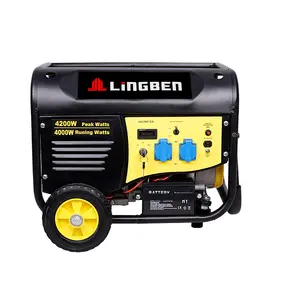 Not generator Benzin 220V Strom generator für zu Hause tragbaren Benzin generator 5kw