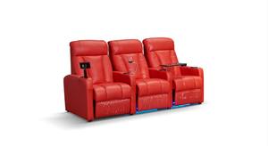 गर्म बेच कारखाना निर्मित सिनेमा बैठने की लक्जरी झुकनेवाला सोफे मिनी शीर्ष अनाज चमड़े - Product Image 3