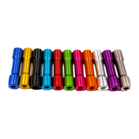 M3x4.7x6x25 Aluminum Double Head Rod CNC Machining Services High Precision OEM Custom Turning Milling 6061/6063/7075 Anodized