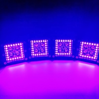 Hot Sell 4x4 Pods Super Luminosité Carré LED Feux de Travail Flux Éclairage RVB