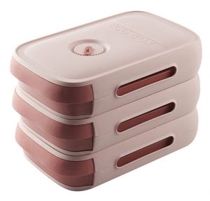 Caja de Almacenamiento de Huevos Rectangular de Plástico, Contenedor de Tres Niveles para Preservar la Frescura de los Huevos, Fácil de Recoger - Product Image 1