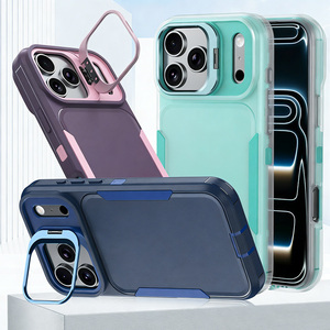 <span class=keywords><strong>เคส</strong></span>กันกระแทกแบบเต็มตัว 360 องศา สำหรับ iPhone 17 Pro Max 17 Pro Air 17e 16e 16 Pro 15 + <span class=keywords><strong>14</strong></span> <span class=keywords><strong>13</strong></span> 12 11 พร้อมฝาครอบเลนส์โลหะผสม - Product Image 1