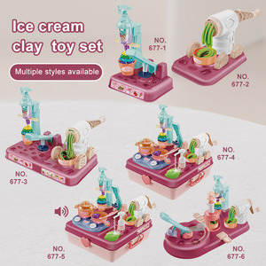 Juego <span class=keywords><strong>de</strong></span> juguete <span class=keywords><strong>de</strong></span> arcilla <span class=keywords><strong>de</strong></span> plástico multifuncional personalizado pintado a mano DIY máquina <span class=keywords><strong>de</strong></span> fideos <span class=keywords><strong>de</strong></span> helado en caja <span class=keywords><strong>juegos</strong></span> <span class=keywords><strong>de</strong></span> cocina para niños - Product Image 6