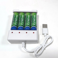 Nimh — chargeur de batterie intelligent avec prise USB, charge rapide, adaptateur pour batteries rechargeables Nimh Nicd, AAA/AA, portables