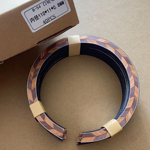 B-54 110*11*0.8mm bois incrustation <span class=keywords><strong>guitare</strong></span> autocollant <span class=keywords><strong>guitare</strong></span> acoustique son trou Rosette <span class=keywords><strong>pour</strong></span> <span class=keywords><strong>guitare</strong></span> accessoire - Product Image 6