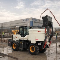Camion malaxeur à béton directement de l'usine, 4 mètres cubes, avec moteur diesel, pour projets agricoles