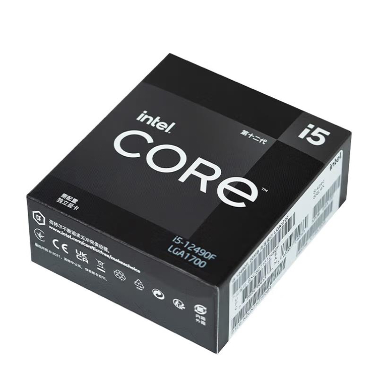 中古品  intel Core i5 12490F  BOX 12th Gen Intel Core i5 12490F LGA 1700 CPU Processor Alder