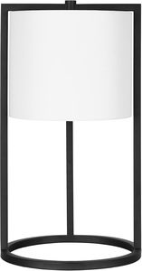 Lampe d'hôtel personnalisée, suite king-size contemporaine à deux chambres chez Candlewood Suites, lampes de bureau à abat-jour en tissu avec alimentation secteur - Product Image 4