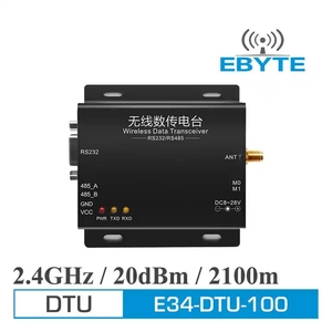 HOT Frequency hopping E34-DTU-100 transceiver Industrial IoT Ebyte 2.4ghz wireless audio transmitter receiver module - Product Image 2