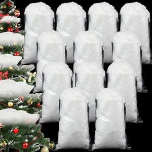 Noël Faux Neige Noël <span class=keywords><strong>Coton</strong></span> Comme Fluffy Intérieur Neige Artificielle Faux Pour La Décoration De Noël Affiche, 100g - Product Image 1
