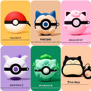เคสลายการ์ตูนน่ารักสำหรับ <span class=keywords><strong>airpods</strong></span> <span class=keywords><strong>Pro</strong></span> 2, 3D ลายการ์ตูนอะนิเมะสำหรับ <span class=keywords><strong>airpods</strong></span> <span class=keywords><strong>Pro</strong></span> 1 2 Air pods 3เคสซิลิโคนนิ่ม - Product Image 2