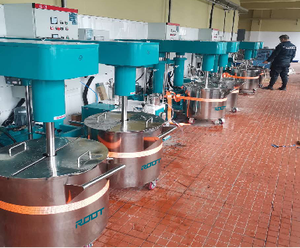 Disperseur haute vitesse RT-FS pour peinture (type à montage au sol) - Product Image 5