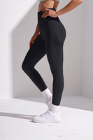 Athleisure Mujeres Gym Wear Medias Yoga Leggings Push up Color sólido Pantalones sin costuras Cintura alta