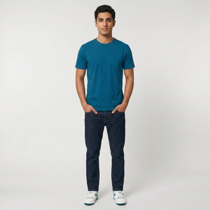 Camiseta 100% algodón para hombre, corte holgado, estampada, nueva llegada, diseño simple, camiseta personalizada, camisetas lisas, camiseta para hombre, ropa para hombre - Product Image 1