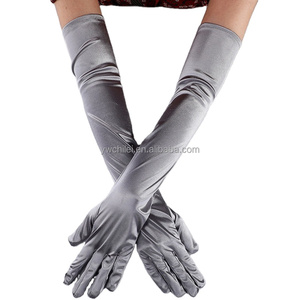 45cm sur le coude mariée <span class=keywords><strong>demoiselle</strong></span> <span class=keywords><strong>d</strong></span>'<span class=keywords><strong>honneur</strong></span> Performance hôte mat <span class=keywords><strong>gants</strong></span> élastiques - Product Image 4