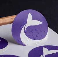 Etiquetas Adhesivas Personalizadas con Logotipo, Impermeables, de Vinilo, para Empaque de Cosméticos, Bicicletas, Alimentos, Botellas de Vidrio, Velas y Manualidades
