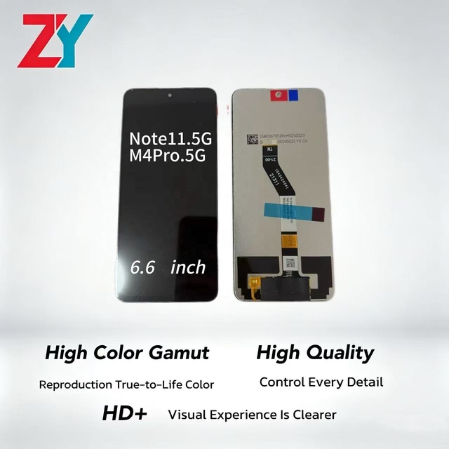 For REDMI Note11.5G/M4Pro Touchscreen Incell Mobile Phone In-cell Screen Replacement 6.6 400cd+ Luminance 1 Year Warranty