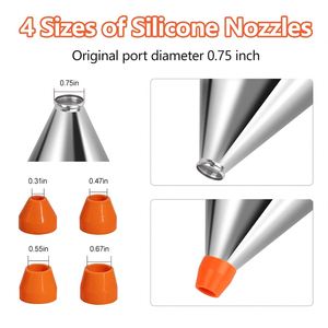 Dispensador de Masa para Panqueques de 17 mm, Portátil, de Acero Inoxidable, con Soporte, a Bajo Precio - Product Image 3