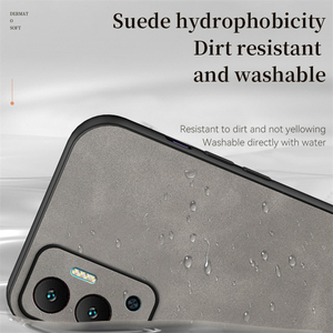 Funda de Teléfono de Cuero PU para Infinix Hot 12, Borde Suave de TPU, Cubierta Trasera Rígida de PC con Protección para la Cámara - Product Image 3