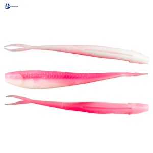 Señuelo de Pesca Fluorescente con Cola Bifurcada para Pesca en Agua Dulce y Agua Salada, Señuelo Biomimético de Imitación de Pez Pequeño, Venta al por Mayor - Product Image 3