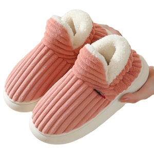 Sandalias de Casa con Suela Gruesa de Algodón para Parejas, Antideslizantes, de Felpa para Nieve, para Hombre y Mujer - Product Image 1