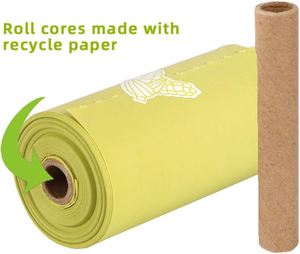Sacs à déjections canines biodégradables écologiques en amidon de maïs, solution de gestion des déchets pour vos amis à fourrure - Product Image 6
