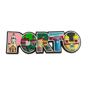 Aimants de réfrigérateur en PVC caoutchouc avec votre propre logo, aimants personnalisés - Product Image 1