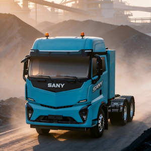 Camión Tractor Eléctrico 6x4 de Alta Calidad, Camión EV de Nueva Energía con Batería de Larga Duración, Tractor Pesado - Product Image 6