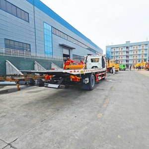 รถยกพ่วงแบบแบน Faw 4x2 8 ตัน รถบรรทุกอเนกประสงค์ สำหรับกู้ภัยบนท้องถนน ขาย - Product Image 5