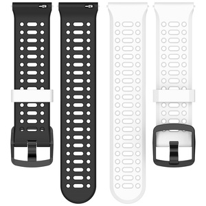 Bracelet de remplacement de bracelet de sport 20mm 22mm pour COROS PACE 2 <span class=keywords><strong>3</strong></span> <span class=keywords><strong>APEX</strong></span> 2 <span class=keywords><strong>Pro</strong></span> Bracelet de montre en silicone bicolore respirant - Product Image 6