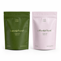Sachet Doypack Personnalisé en Aluminium Alimentaire Mylar pour Chewing-gum, Aliments pour Animaux, Thé en Vrac – Emballage à Fermeture Éclair