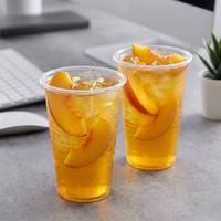 Couvercles Dôme Greenbox Qualité Premium Haute Transparence pour Boba Tea et Vodka – Gobelets Jetables en PET Cristallin 12/16/24 Oz pour Boissons Froides – Personnalisables