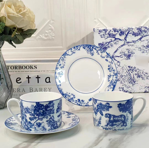 Wholesale <b>Tea</b> <b>Sets</b> Luxury Porcelain Coffee <b>Set</b> Bone China <b>Tea</b> Cup <b>Sets</b> - Product Image 2