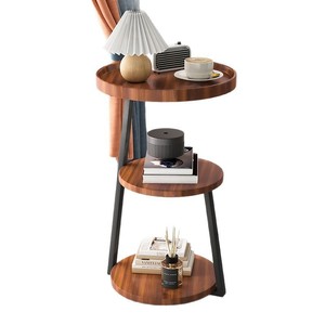 <span class=keywords><strong>Tavolino</strong></span> a tre strati per balcone domestico divano lato appartamento dormitorio Hotel <span class=keywords><strong>tavolino</strong></span> d'angolo - Product Image 2