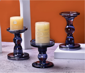 Pot à bougie en gros coloré chine états-unis ca entrepôt <span class=keywords><strong>photophore</strong></span> bougeoirs en <span class=keywords><strong>verre</strong></span> titulaire décor à la maison - Product Image 6