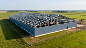 Edificio de taller prefabricado de estructura de acero personalizado para uso en la construcción de granjas de cerdos con estructura de acero. - Product Image 6