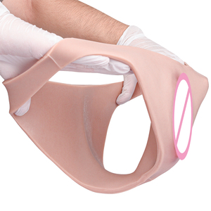 FAAK Culottes en silicone réaliste avec vagin, string, culotte en silicone réaliste, culotte transgenre, culotte dissimulante, culotte T-back pour sissy - Product Image 2
