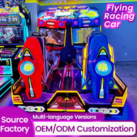 Simulateur de jeu de course dynamique, machine de jeu d'arcade pour centres de divertissement, machine de jeu à monnayeur en métal sans fil, espagnol, anglais