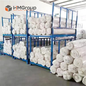 Estante de Almacenamiento de Metal Plegable y Apilable de Alta Resistencia, Ajustable, Seguro y Resistente, para la Industria de Rollos de Tela - Product Image 1