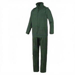 INDUSTRIAL STARTER SPA - Ropa de Trabajo de Nailon Verde Completamente Impermeable, Modelo Esencial 1750450-V-S - Product Image 1