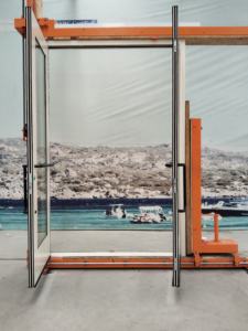 America Commercial <span class=keywords><strong>Porte</strong></span> <span class=keywords><strong>d</strong></span>'<span class=keywords><strong>entrée</strong></span> en aluminium à coupure thermique <span class=keywords><strong>Porte</strong></span> <span class=keywords><strong>d</strong></span>'<span class=keywords><strong>entrée</strong></span> triple vitrage économe en énergie - Product Image 3