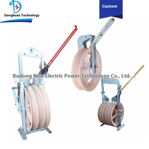 Tùy Chỉnh Chế Biến Điện Xây Dựng Nylon Ròng Rọc Duy Nhất Ba Năm Bánh Xe Vành Đai Phẳng Chuỗi Khối OEM Hỗ Trợ Cho Máy Bay - Product Image 2