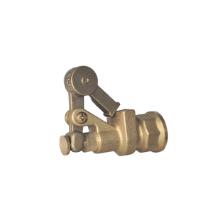 Válvula de Retención de Bola Flotante de Latón Ajustable por el Fabricante, Válvula Manual para Optimizar el Flujo de Agua, Conexión de Rosca Mediana - Product Image 2