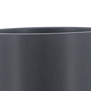 Vaso in ceramica opaca con supporto in legno per decorazioni domestiche, tavolo, ingresso, patio, giardino - Product Image 6