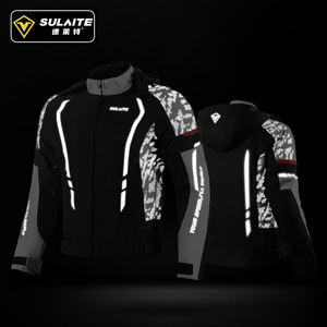 Chaqueta de Motociclismo Sulaite, Cortavientos, Unisex, Ropa de Ciclismo para Adultos, Equipo de Protección Cálido para Invierno - Product Image 3