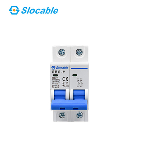 Slocable 1-63A 2P 3P 4P 250v 500v 750v <span class=keywords><strong>Dc</strong></span> Mini disjoncteur pour système d'alimentation solaire - Product Image 3