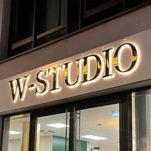 Insegna a LED Personalizzata da Produttore, Lettere a LED in Acciaio Inossidabile, Logo Luminoso da Parete, Insegna a LED Retroilluminata - Product Image 5