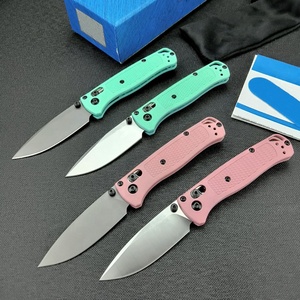 Cuchillo Plegable BUGOUT 533/535 para Campismo y Actividades al Aire Libre, Mango de Fibra de Vidrio y Nailon, Cuchillo de Bolsillo para Campismo - Product Image 3
