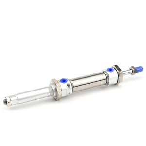กระบอกสูบขนาดเล็กสแตนเลส MACJ16x25/50/75/100/150/200-50 แบบปรับได้ พร้อมระบบกันกระแทกอากาศ - Product Image 2